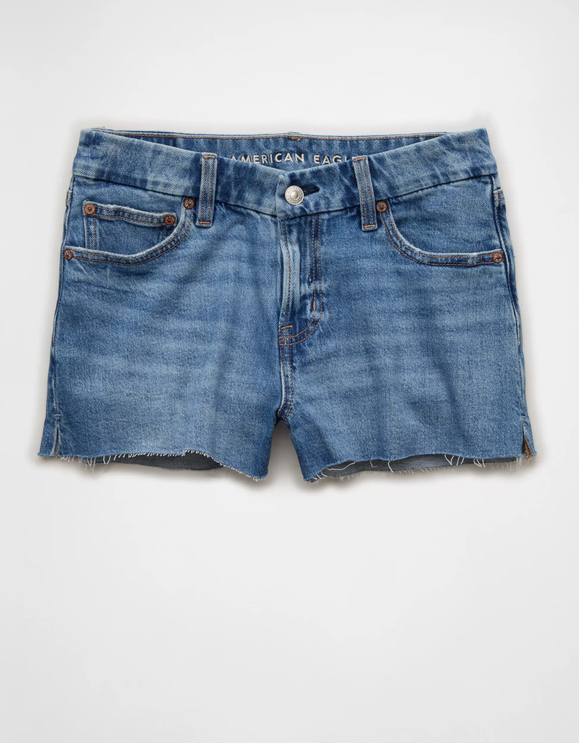AE Stretch Curvy Low-Rise Perfect Shortie | American Eagle Outfitters (US & CA)