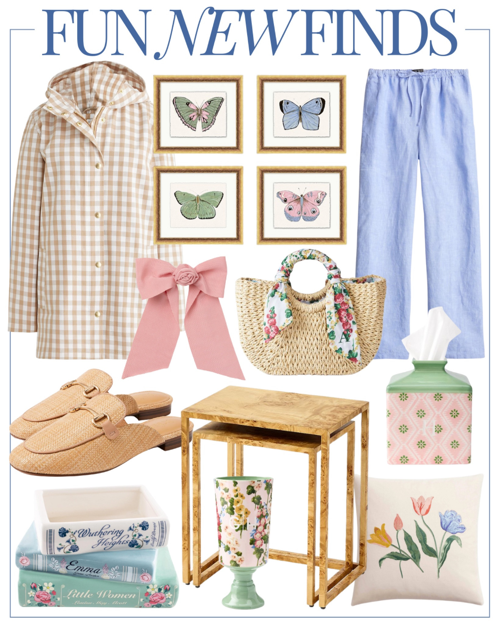 Fun New Finds for spring style and decor! Loving this new Mark & Graham x Sanderson collection!

Grandmillennial Classic style 

#LTKMostLoved #LTKStyleTip #LTKHome