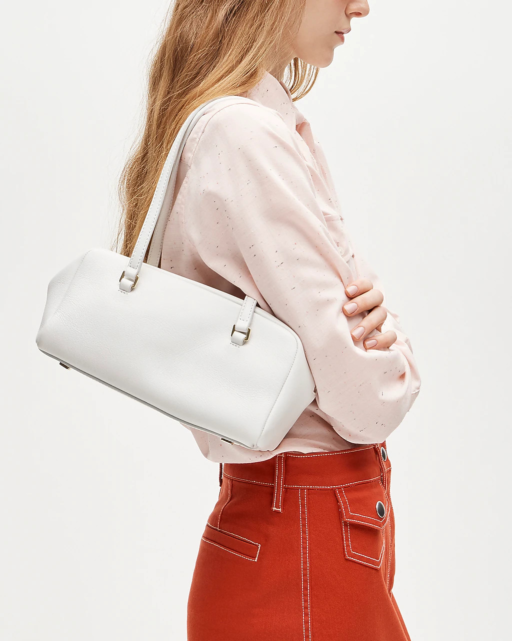 Delphine shoulder bag in leather | J. Crew US