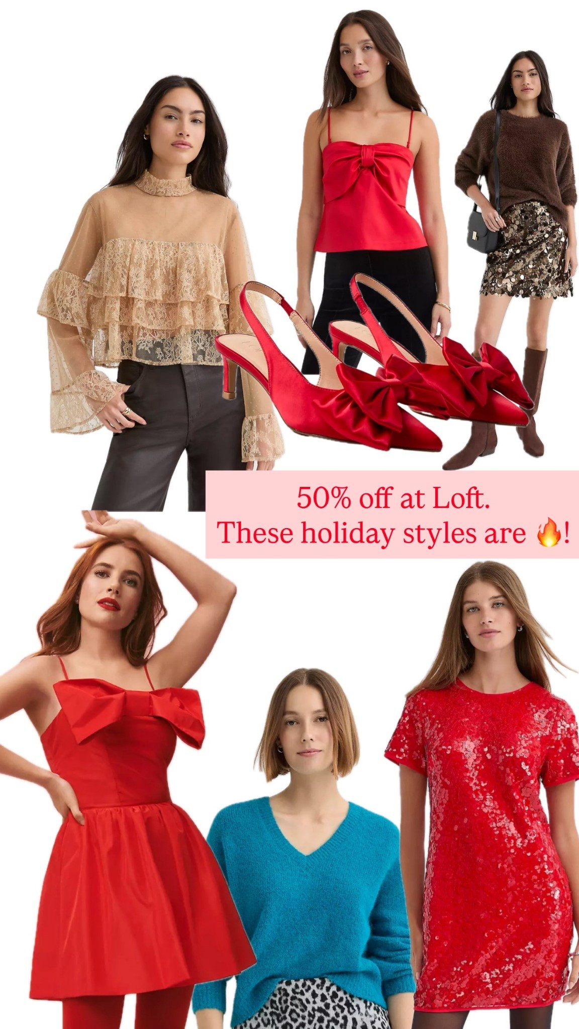 Loft Black Friday deals! Perfect holiday outfits! 

#LTKCyberWeek #LTKFindsUnder50 #LTKHoliday