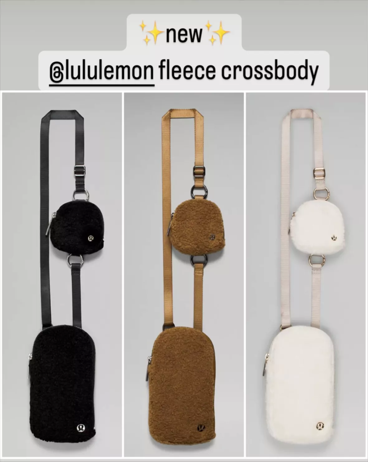 Modular Phone Crossbody Bag Fleece curated on LTK