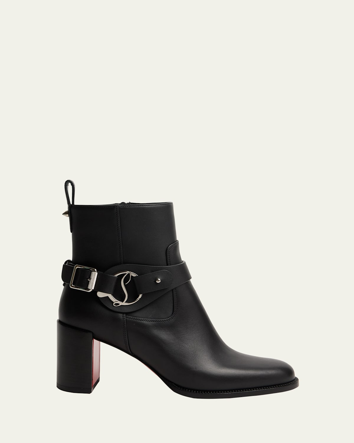 70mm Dianouchette Leather Ankle Booties | Bergdorf Goodman