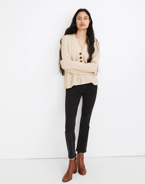 Ribbed Lyle Henley Sweater | Madewell