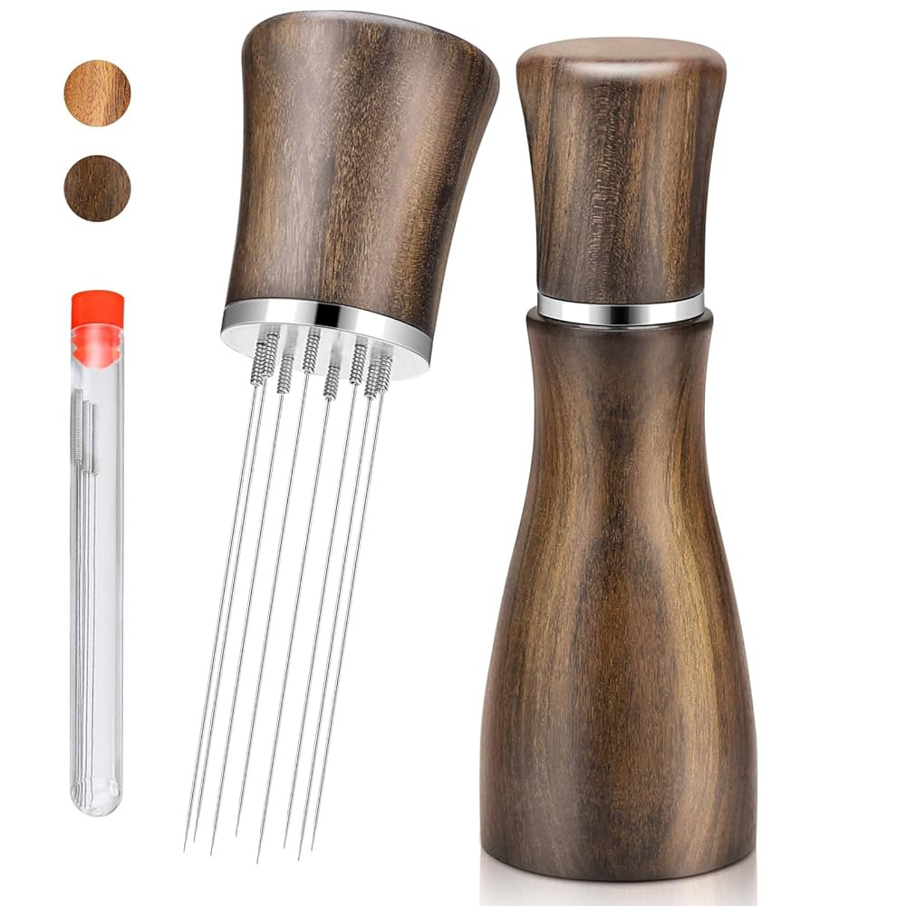 WDT Espresso Stirrer Tool Espresso Distribution Tools,0.4mm 8Pin Replaceable Stainless Steel Need... | Amazon (US)