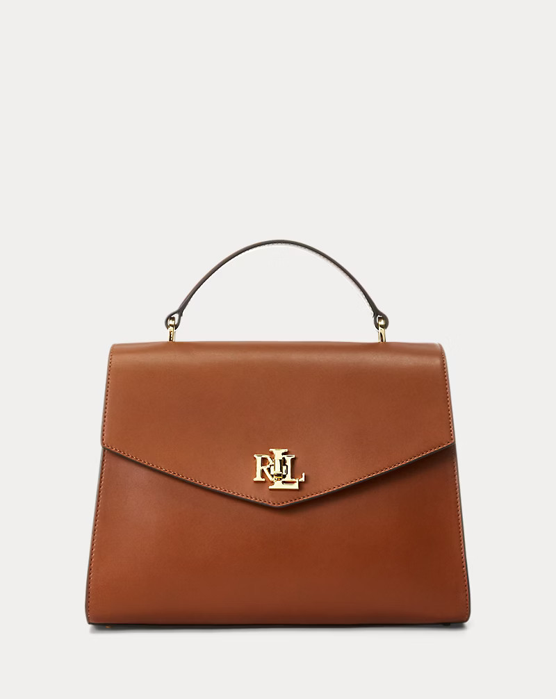 Leather Medium Farrah Satchel | Ralph Lauren (UK)