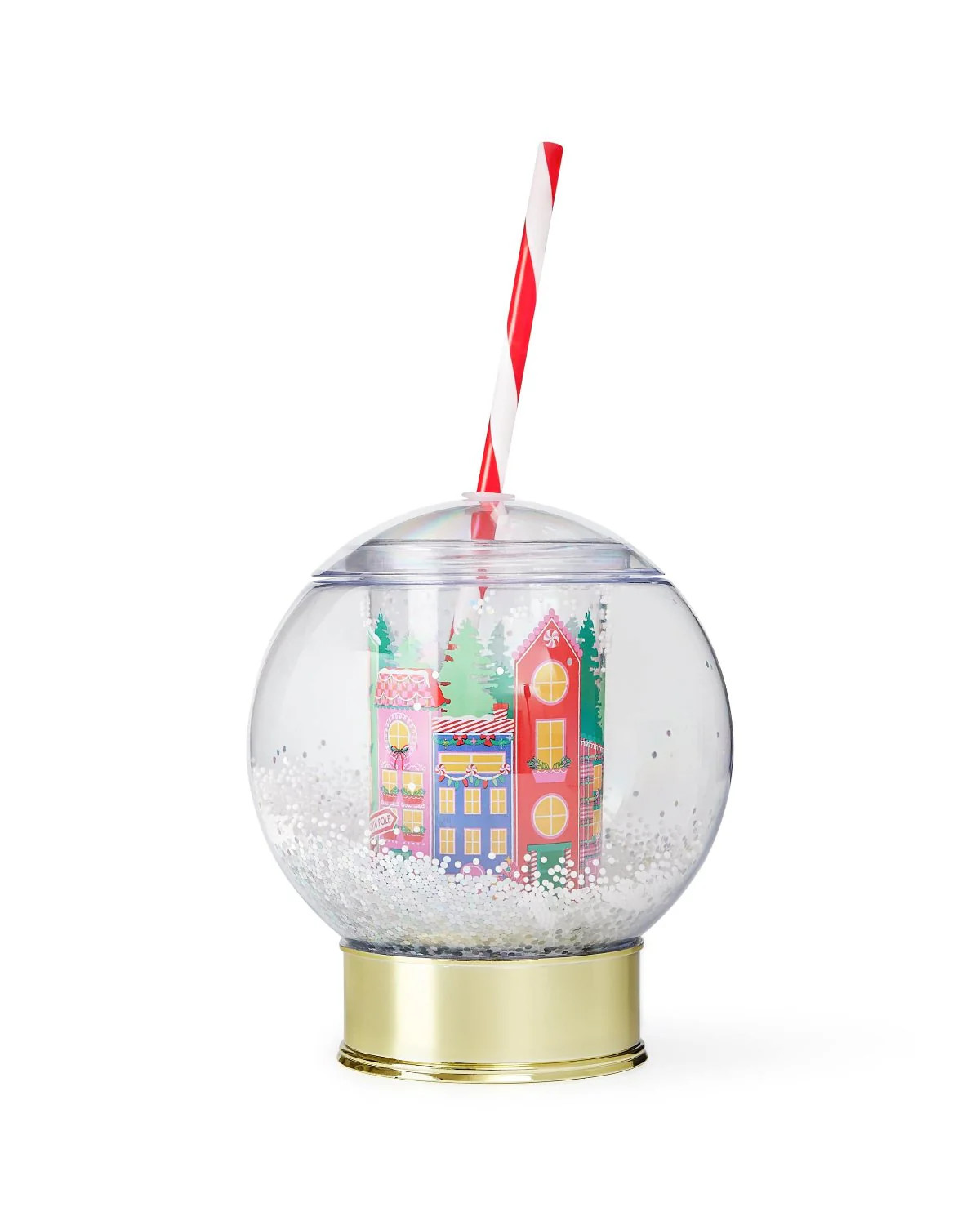 Holiday Village Snow Globe Cup | Packed Party