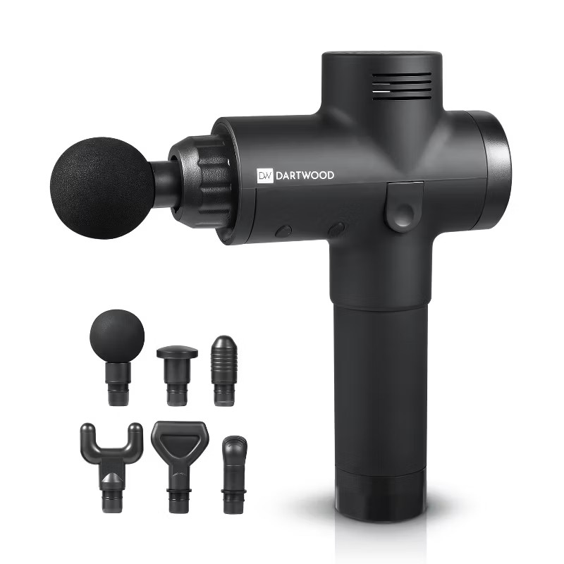 Dartwood Deep Tissue Massage Gun - Quiet and Portable Handheld Massager for Treating Muscle Soren... | Target