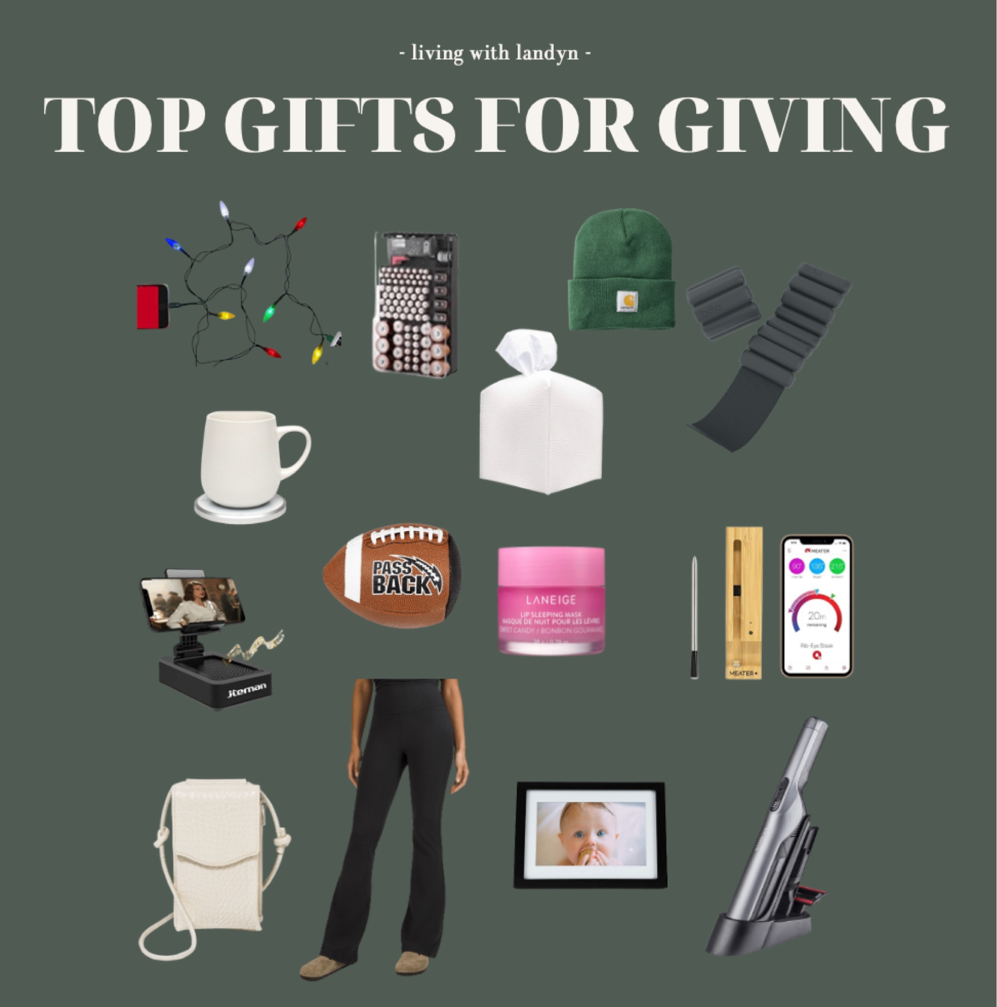 Some of the TOP GIFTS this year! I wanted to compile a list of some of my favorites + some of YOUR favorites - Let's just say, you can't go wrong with any of these. CHEERS FRIENDS

#LTKHoliday #LTKSeasonal #LTKGiftGuide