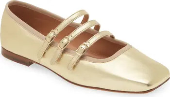 Mansur Gavriel Square Toe Mary Jane Flat (Women) | Nordstrom | Nordstrom