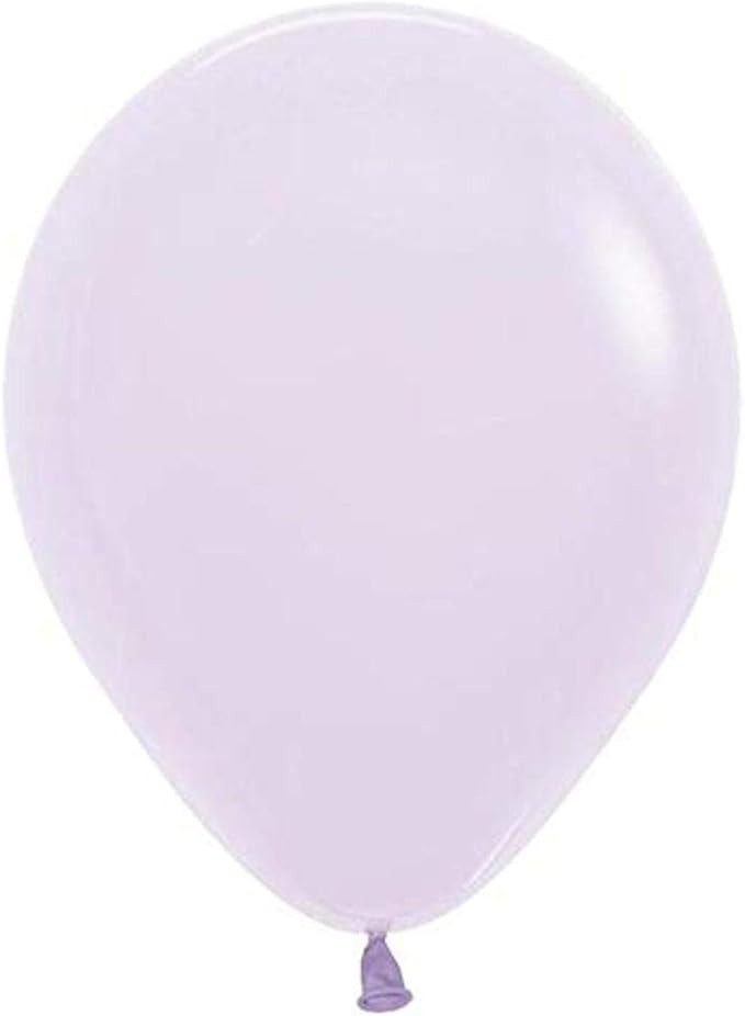 Betallic 11" Betallatex Pastel Matte Lilac Latex Balloons | Amazon (US)