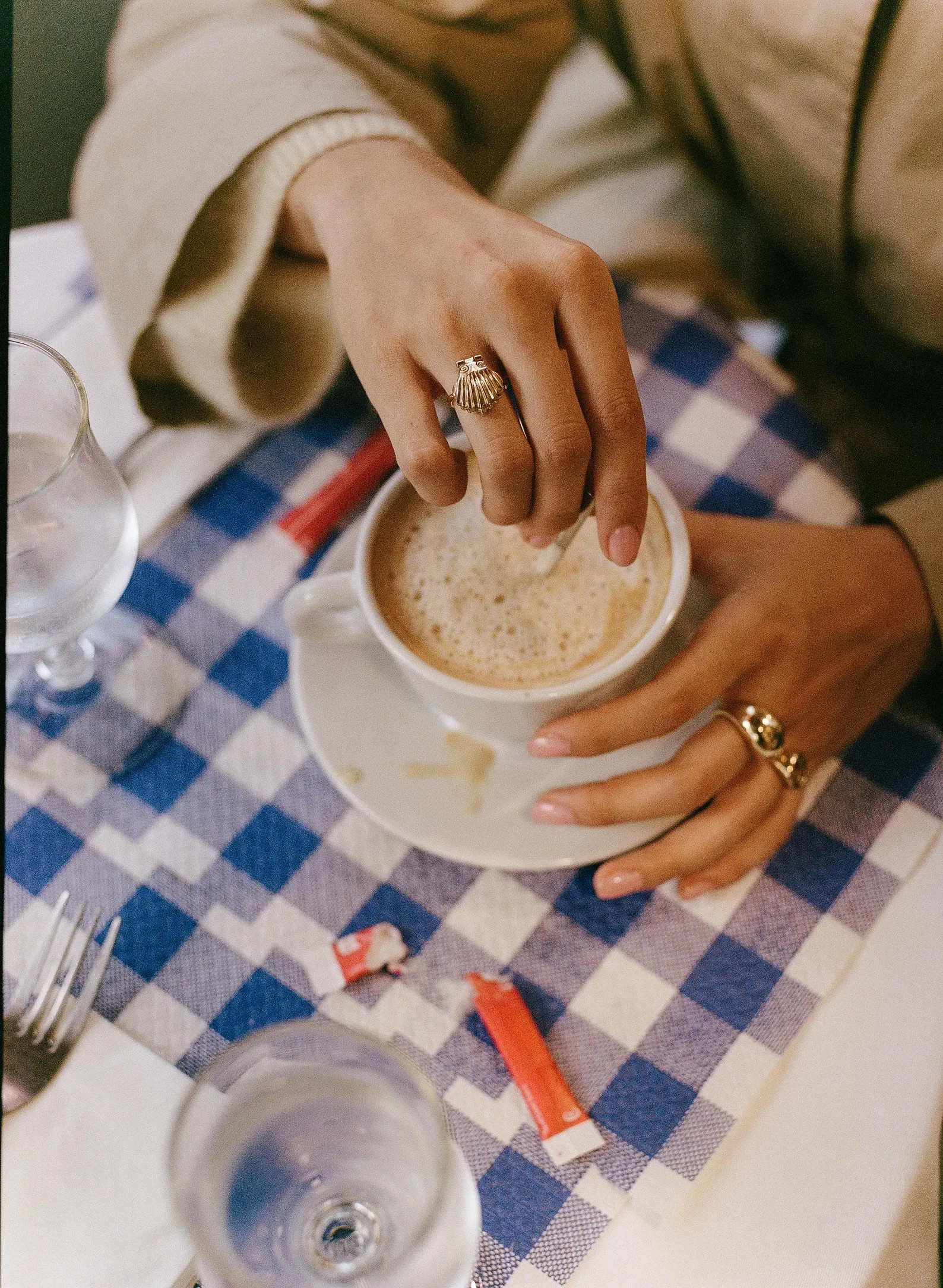 Gold Vermeil Seashell Ring with Pearl, Hidden Message Open and Close | Etsy (US)