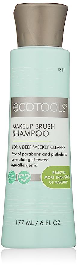 Ecotools Makeup Brush Cleansing Shampoo 6 Ounce | Amazon (US)