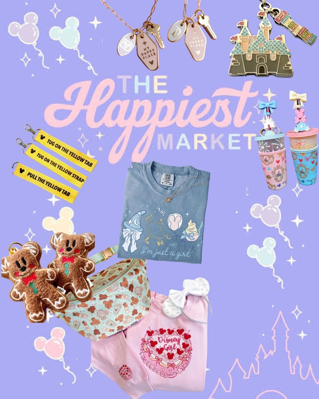 Happiest Market gifts Disney gifts gifts for her gifts for kids 

#LTKKids #LTKHoliday #LTKGiftGuide