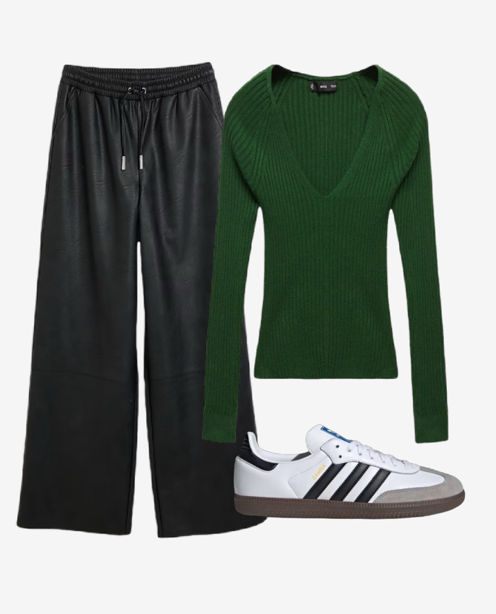 The perfect outfit from day to night 

Leather trousers from River Island
Top from Mango outlet REF. 57005796
Trainers from Adidas 



#LTKstyletip #LTKgrwm #LTKuk