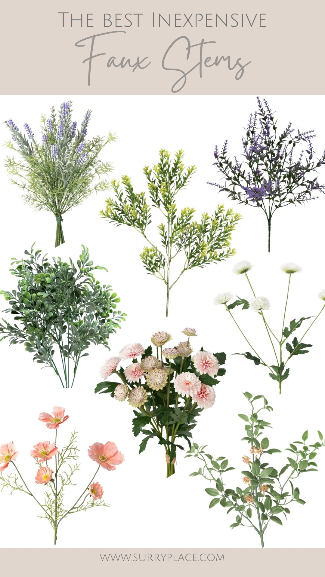 The best Faux stems