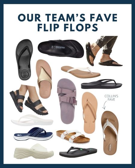 Shop our Hip team’s favorite flip flops! From great arch support, wide feet-friendly, and more! These will be your go to summer essentials. 🙌🏼😍

#LTKstyletip #LTKover40 #LTKSeasonal