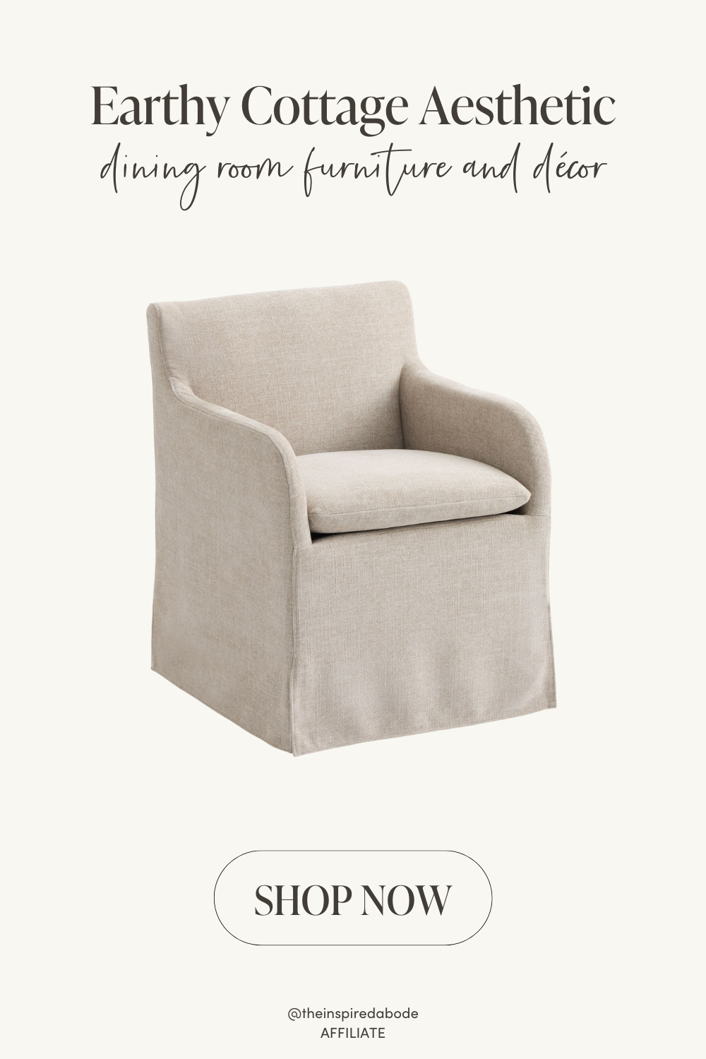 Chic, comfy, and easy to move – the dream combo for your dining space or home office & a beautiful "earthy cottage" dining nook addition! 

 #LTKSeasonal #LTKHome