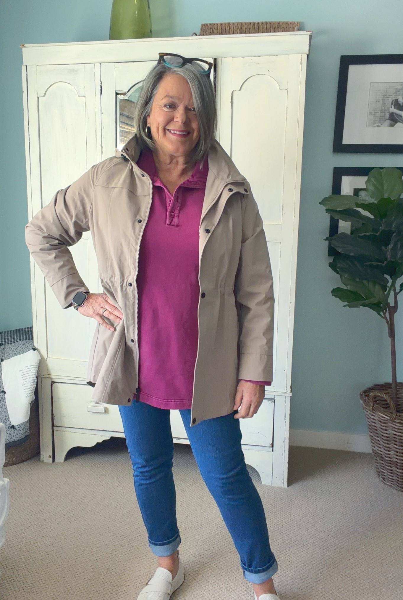 Fall layers that are coming to Italy with me! 🇮🇹🍂

I love finding pieces that are comfortable, easy to layer and still make me feel pulled together—and this fall look from @ColdwaterCreek checks all three boxes.

The berry sweatshirt top adds such a pretty pop of color, while the lightweight neutral packable rain jacket is exactly the kind of layer I love for travel. Add these stretchy pull on skinny jeans and these incredibly comfortable knit Born slip-on sneakers, and I’m ready for a full day of exploring.

Even better? These pieces are going straight into my suitcase for our upcoming Italy trip!

Shop the full look through my LTK. ❤️

#ad #ColdwaterCreek #Over50Style #TravelStyle
@coldwatercreek

#LTKMidsize