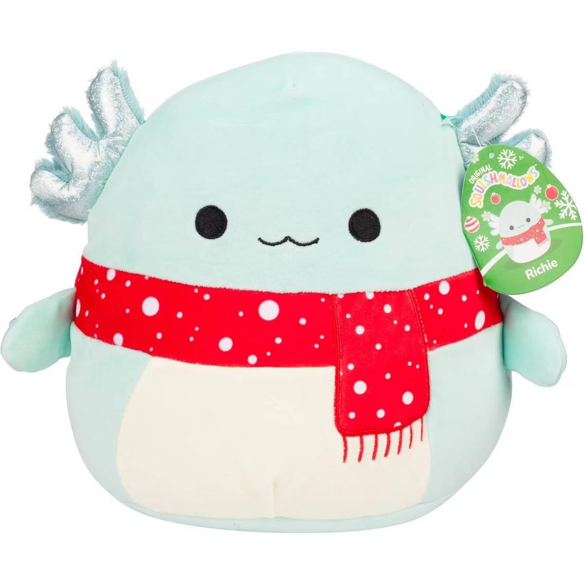 Squishmallows 10" Richie The Axolotl Christmas Plush - Official Kellytoy - Collectible Holiday Ax... | Target