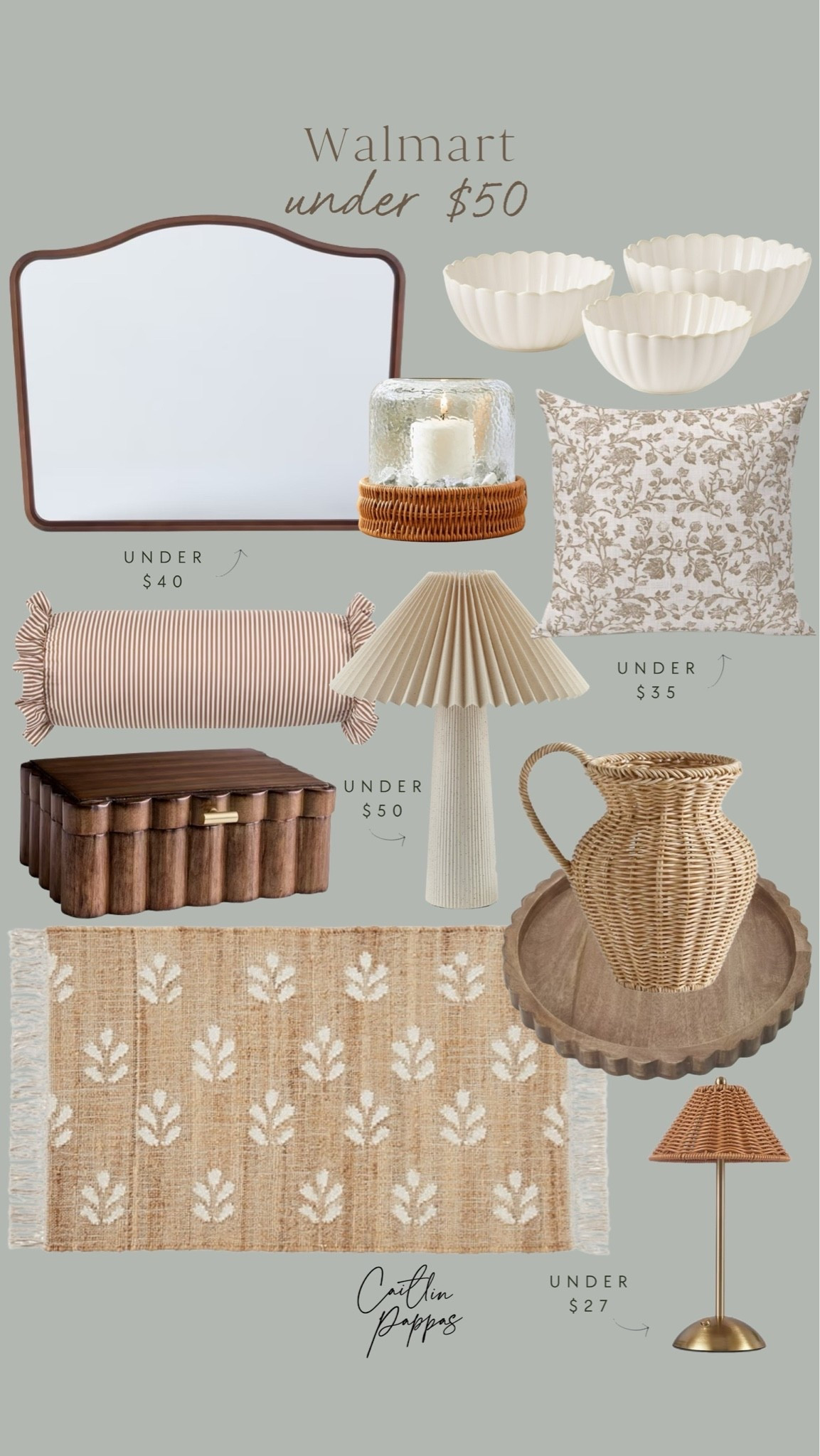 Walmart favorites under $50! How beautiful are these neutral decor pieces, for such an affordable price! 🤎🙌🏻 Affordable Home, Neutral Home, Home Decor, Walmart Haul