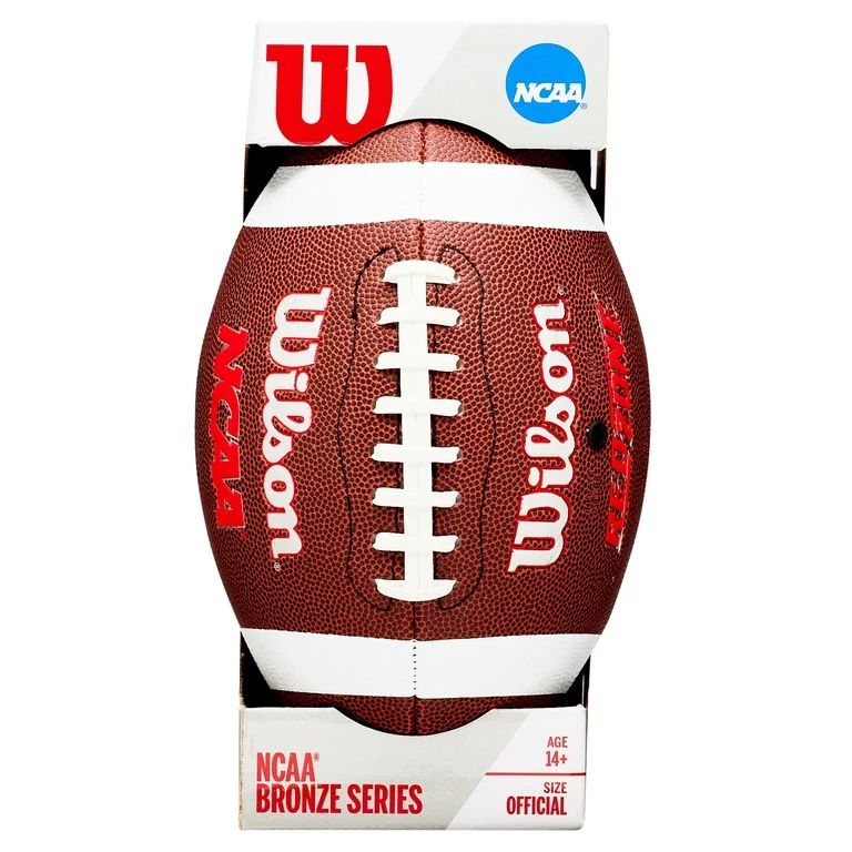 Wilson NCAA Red Zone Composite Football, Official Size (Ages 14 and up) | Walmart (US)