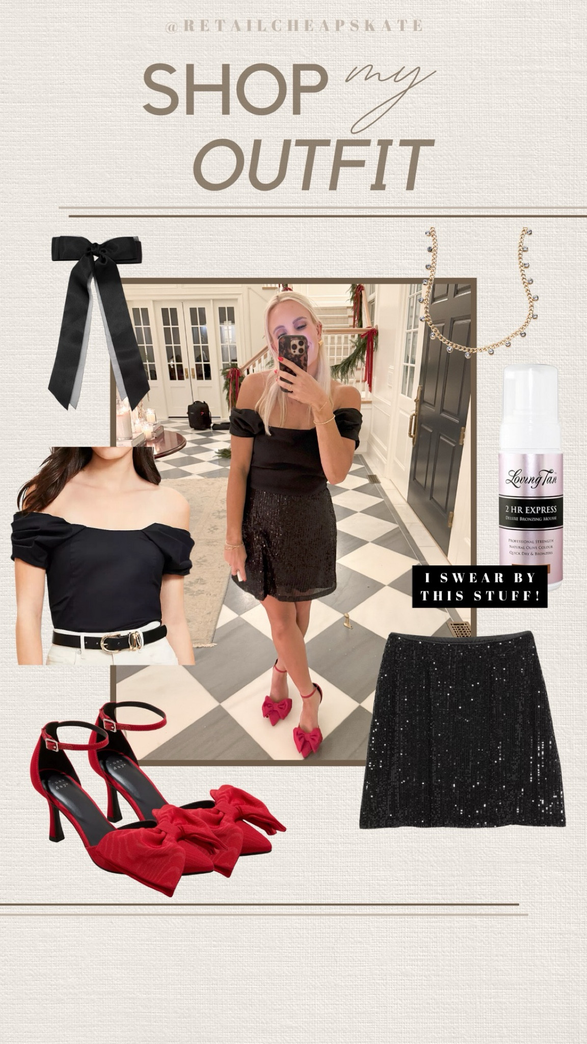 Shop my outfit from last night! Top is a size 2 and skirt is a M! 

#LTKHoliday #LTKSeasonal #LTKStyleTip