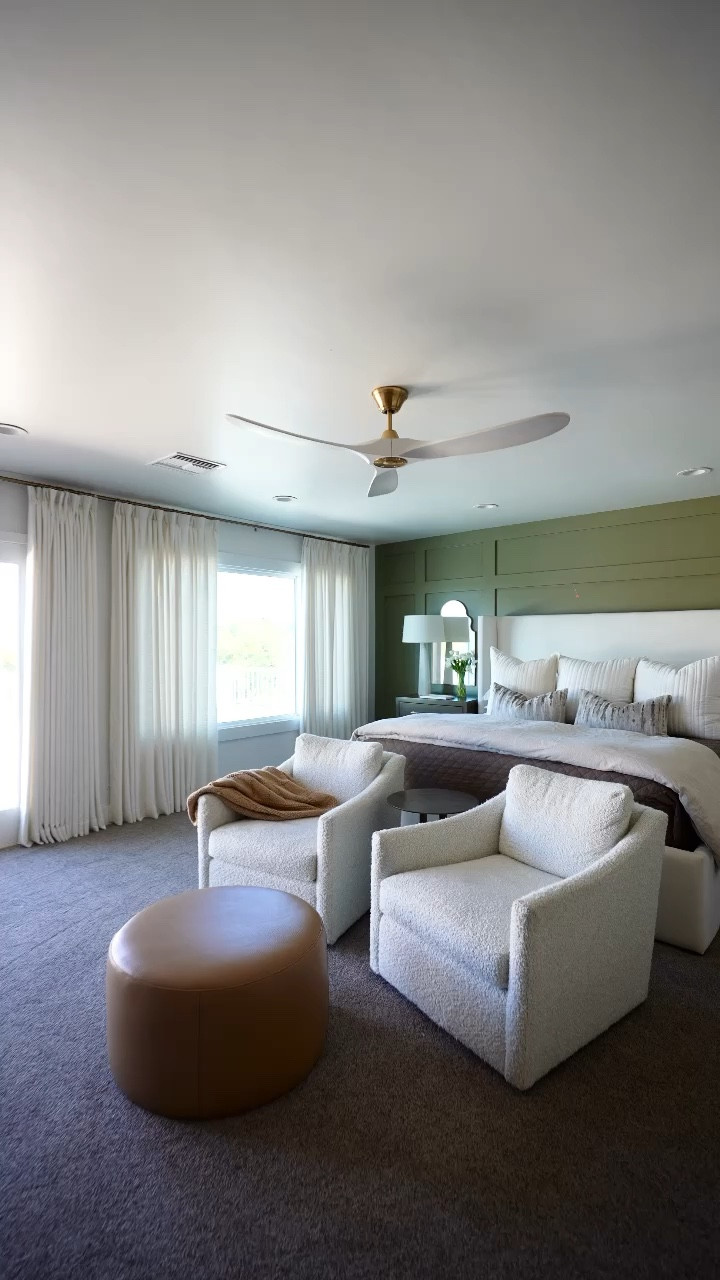 This primary bedroom from the #FoxStreetProject has us swooning! Get this look with all the items we used below!