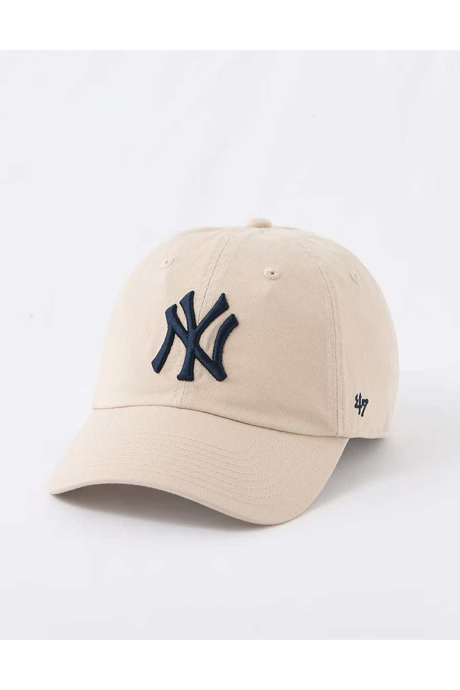 47 New York Yankees Baseball Hat Women's Cream One Size | American Eagle Outfitters (US & CA)