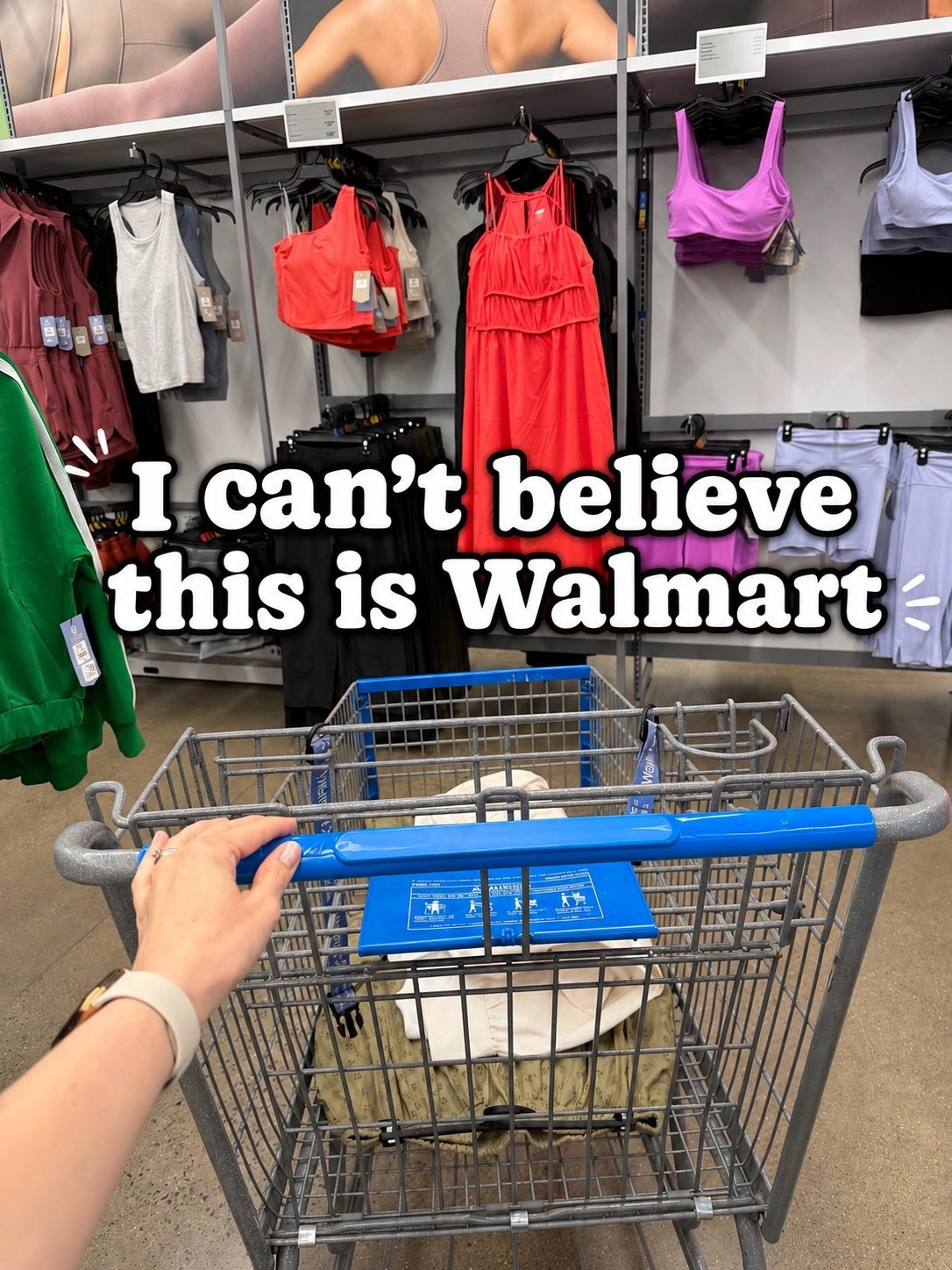 I’ve truly never seen such a nice Walmart fashion department before! Filled with new arrivals like the viral active dress, new tops, dresses, shoes and more. Luckily you don’t have to travel to Clarion, PA, for these finds! Just shop them online! #walmartfashion