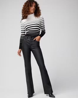 High Rise Coated Bootcut Jeans | White House Black Market