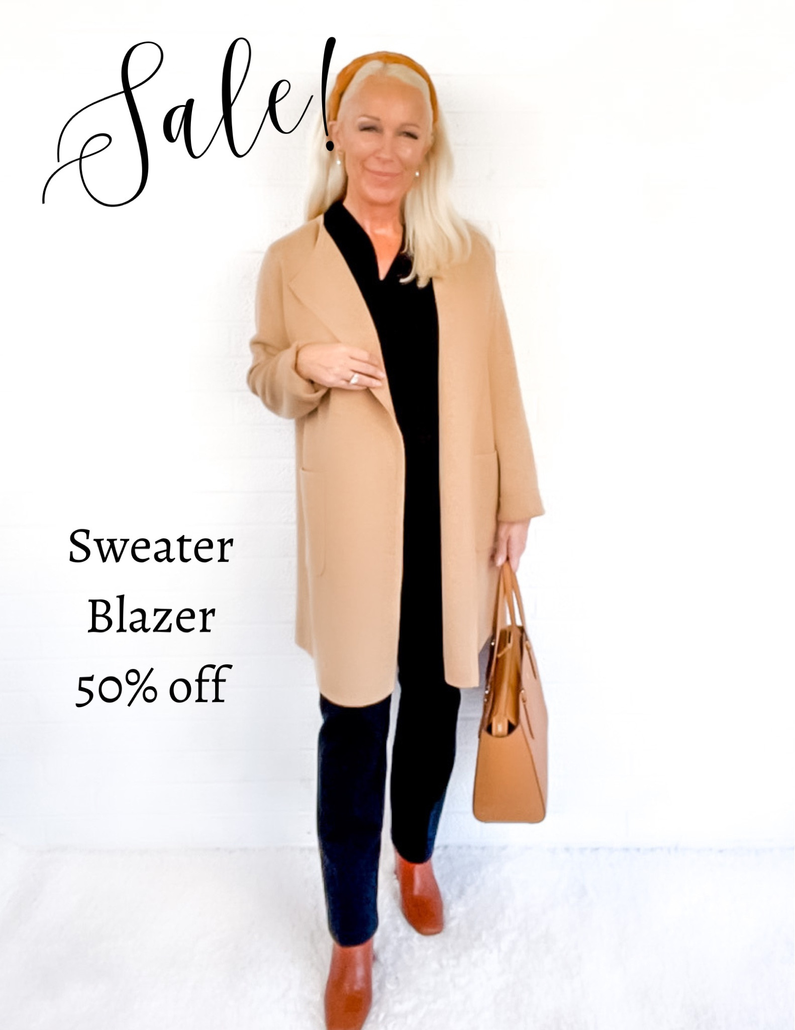 Long sweater blazer / long cardigan is 50% off!

Preppy / midlife / over 40 / over 50 / New England / Midwest

#LTKSeasonal #LTKsalealert #LTKworkwear