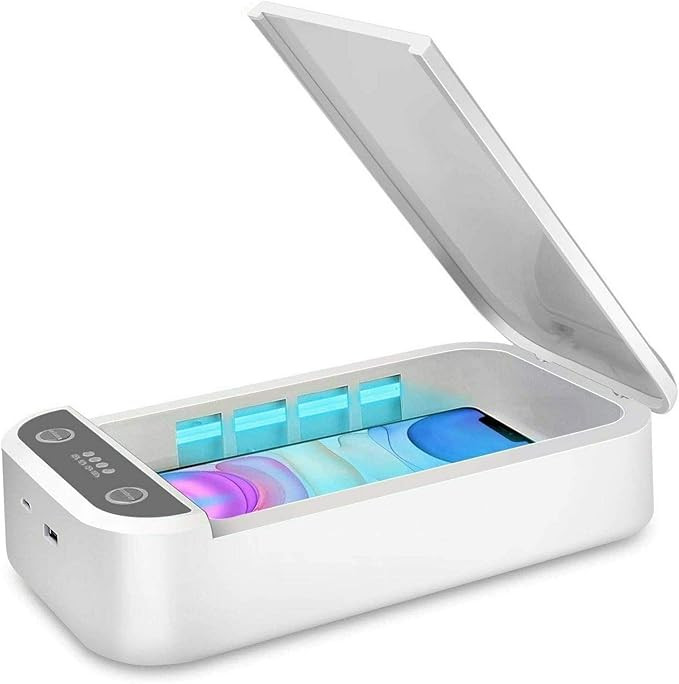 UV Light Sanitizer - Cell Phone Sanitizer Cleaner Box for Smartphone iPhone | Amazon (US)