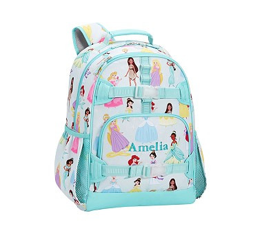 Mackenzie Aqua Disney Princess Backpack | Pottery Barn Kids
