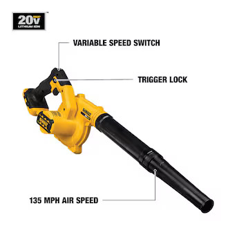 DEWALT 20-volt max Jobsite Blower | Lowe's