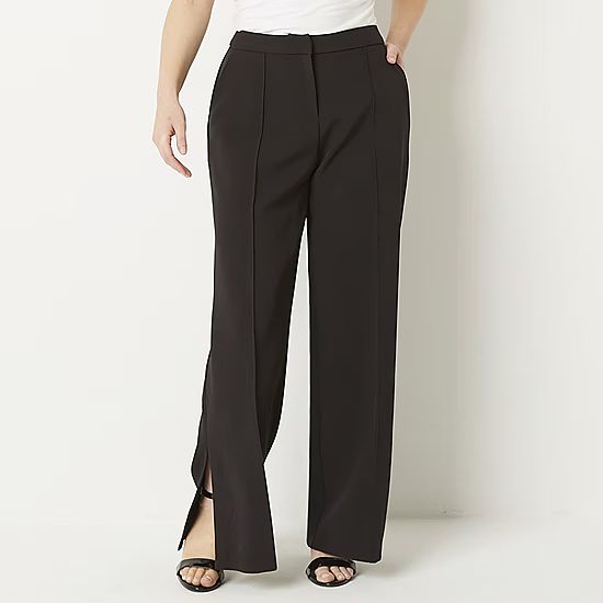 Bold Elements Womens Straight Flat Front Pant | JCPenney