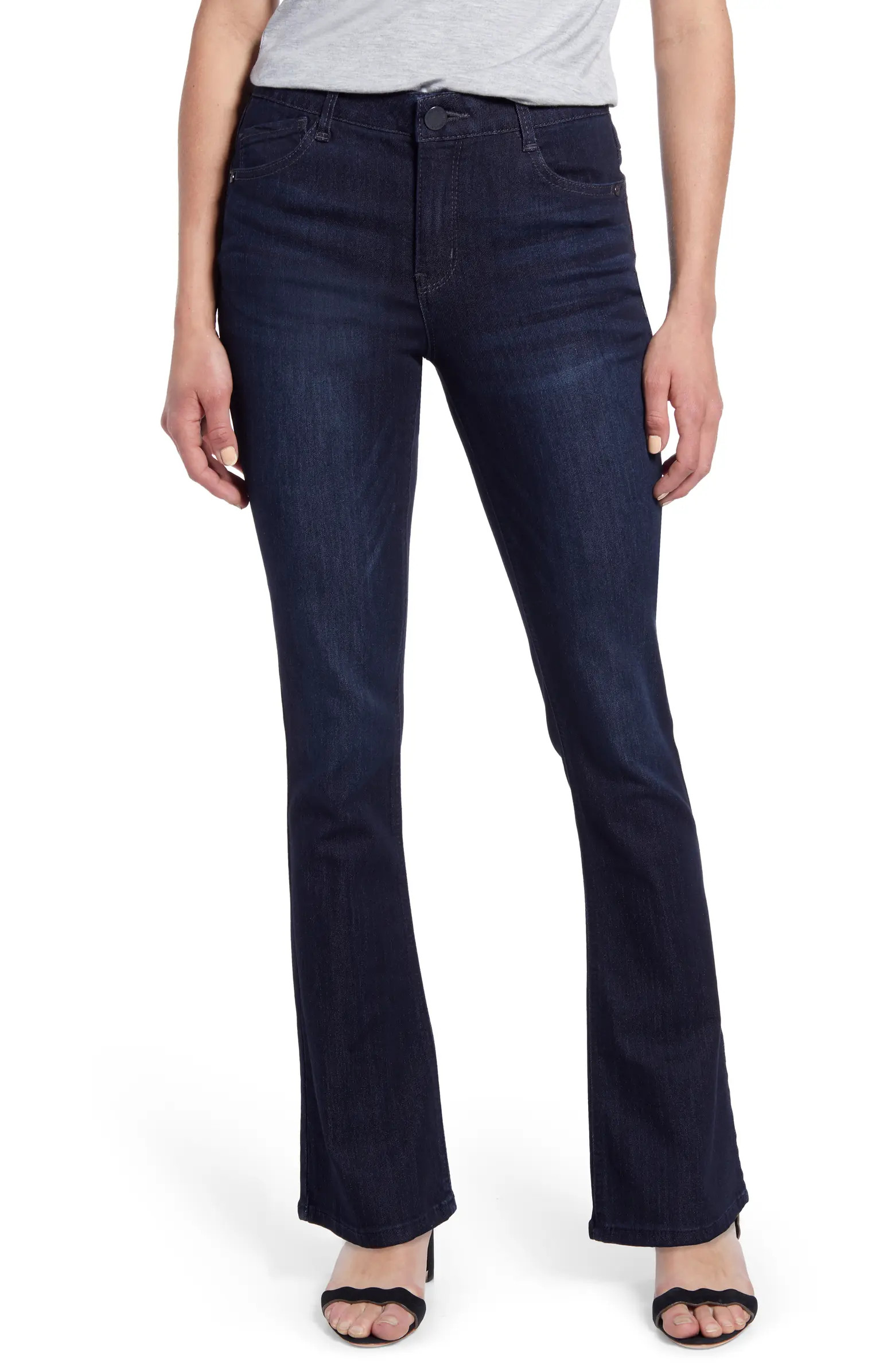 Wit & Wisdom 'Ab'Solution High Waist Itty Bitty Bootcut Jeans | Nordstrom | Nordstrom