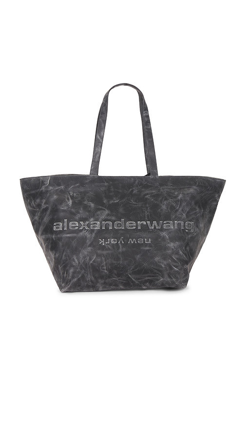 Alexander Wang Punch Tote in Distressed Grey Smoke. Size all. | Revolve Clothing (Global)