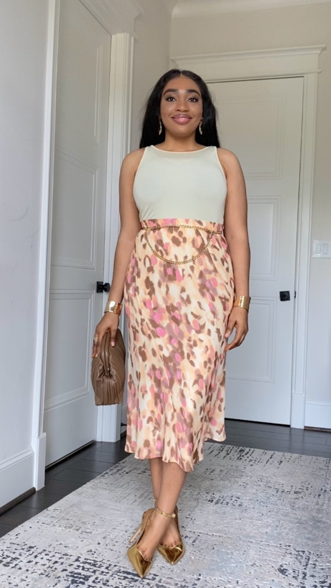 Silk skirt