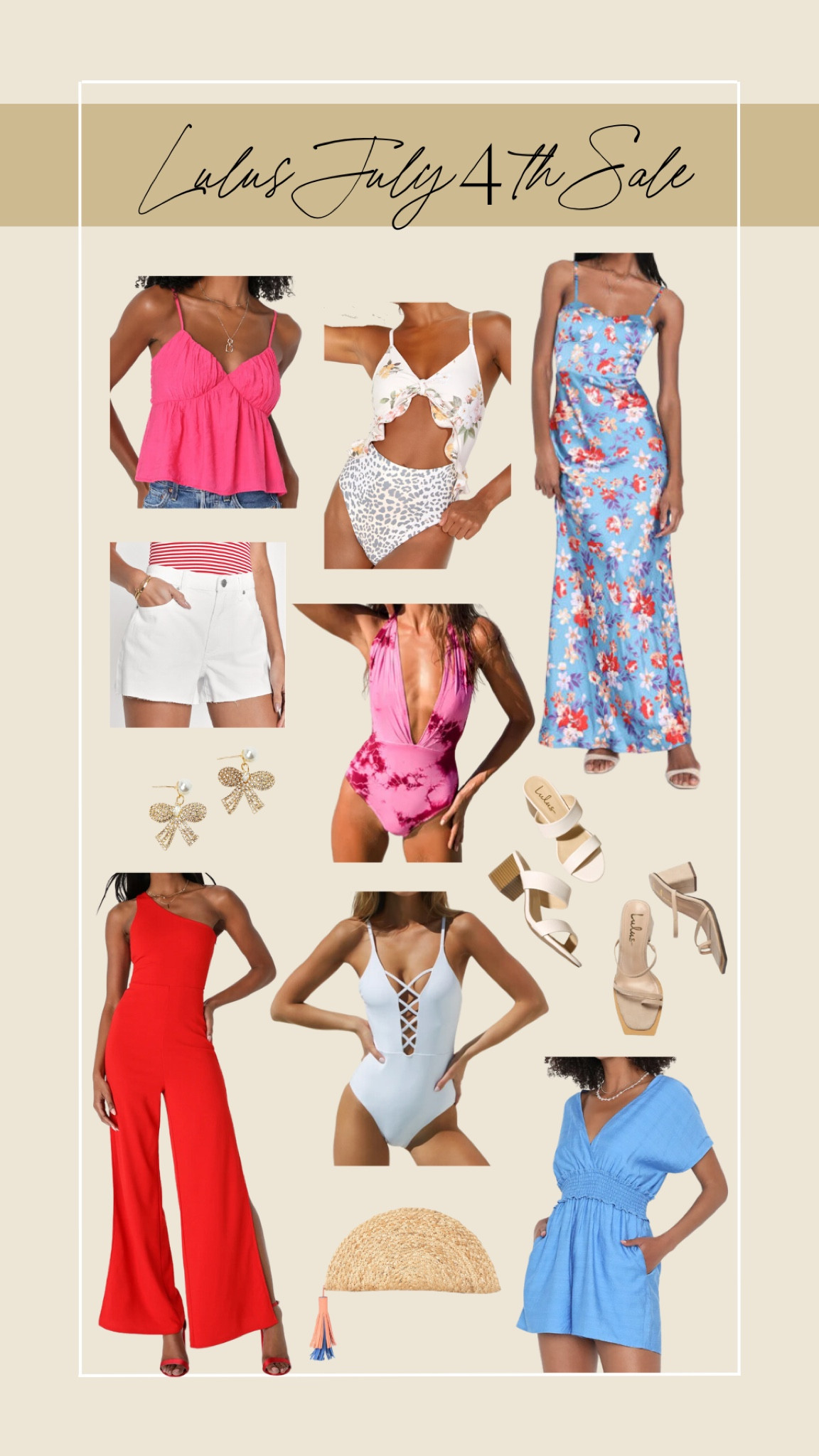 Lulus 4th of July Sale!!! Use code GO4th! 

#LTKwedding #LTKswim #LTKsalealert