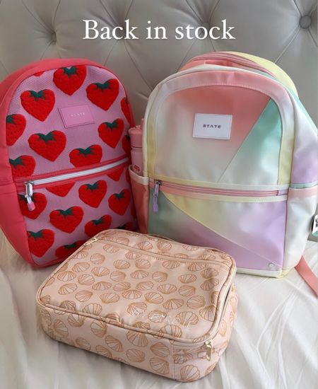 Backpacks back in stock!


Strawberry backpack pastel state bags shell Lunchbox #ltkbacktoschool school supplies back to school little kids travel kane kids

#LTKkids #LTKfamily