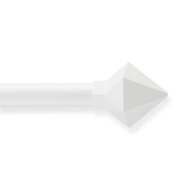 Café Faceted Pyramid Rod White - Room Essentials™ | Target