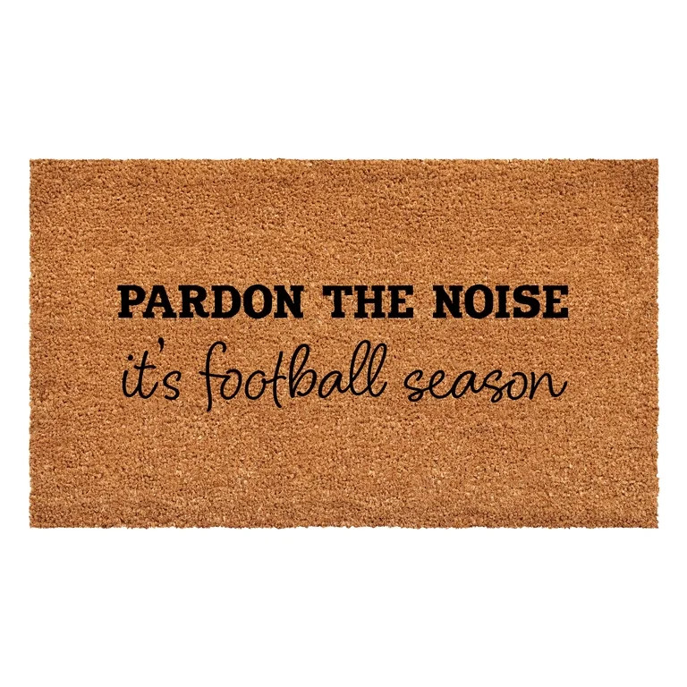 Calloway Mills 111761729 Pardon the Noise It's Football Season Doormat 17" x 29" | Walmart (US)