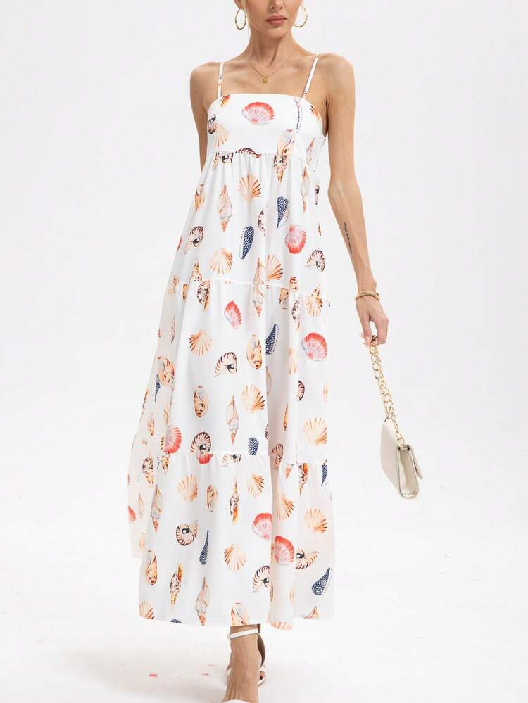Shell maxi Dress | SHEIN