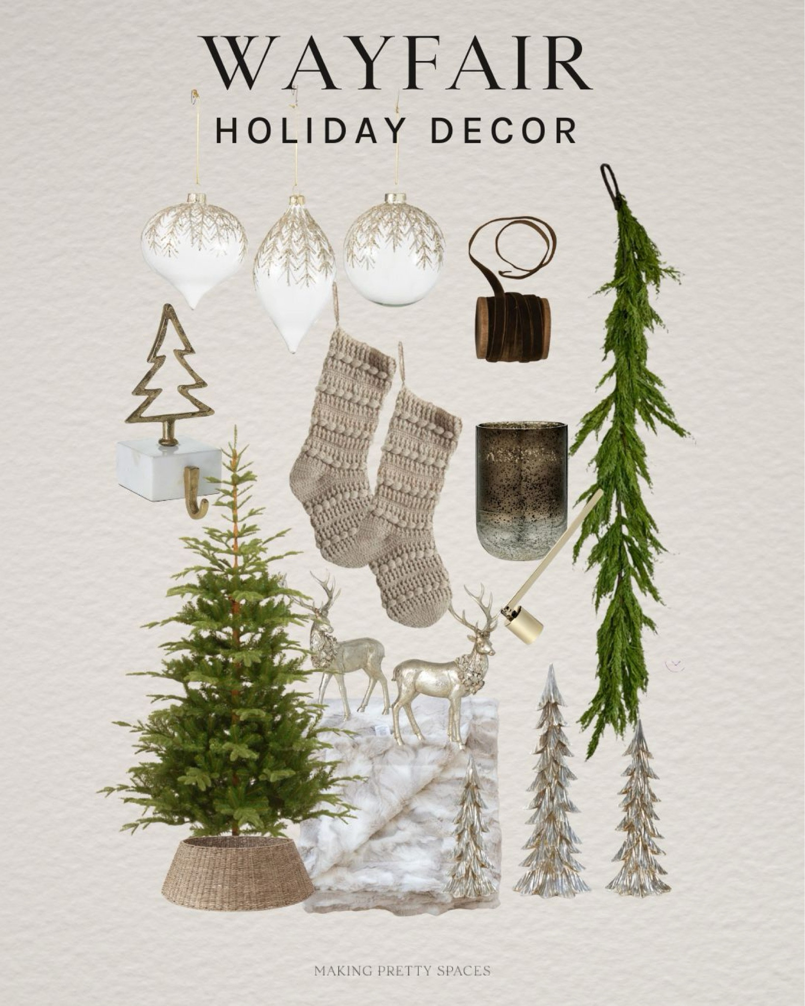 @wayfair has a great selection of holiday decor! I love the neutral yet elegant tones of these pieces! Shop items now before they sell out! Shop the Black Friday preview sale going on now! save up to 70% off and get fast shipping!
#OnlyAtWayfair #Wayfair #ad

#LTKStyleTip #LTKHome #LTKHoliday