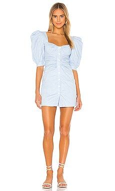 Lovers + Friends Blessed Dress in Baby Blue from Revolve.com | Revolve Clothing (Global)