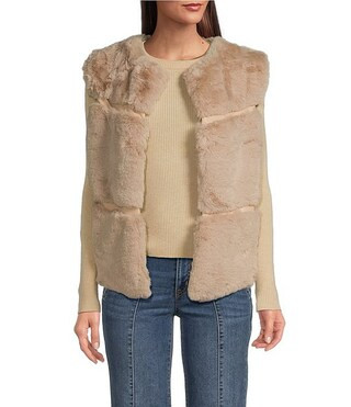Faux Fur Vest | Dillard's