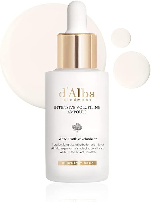 d'alba Piedmont White Truffle Intensive Volufiline Ampoule (1.01 Fl. Oz), Milky Serum, Skin Firmi... | Amazon (US)