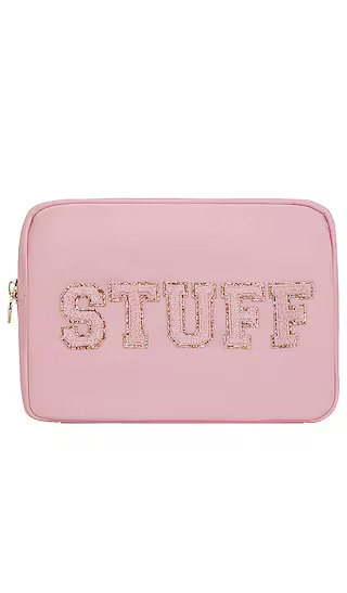 Stuff Large Pouch in Flamingo | Revolve Clothing (Global)
