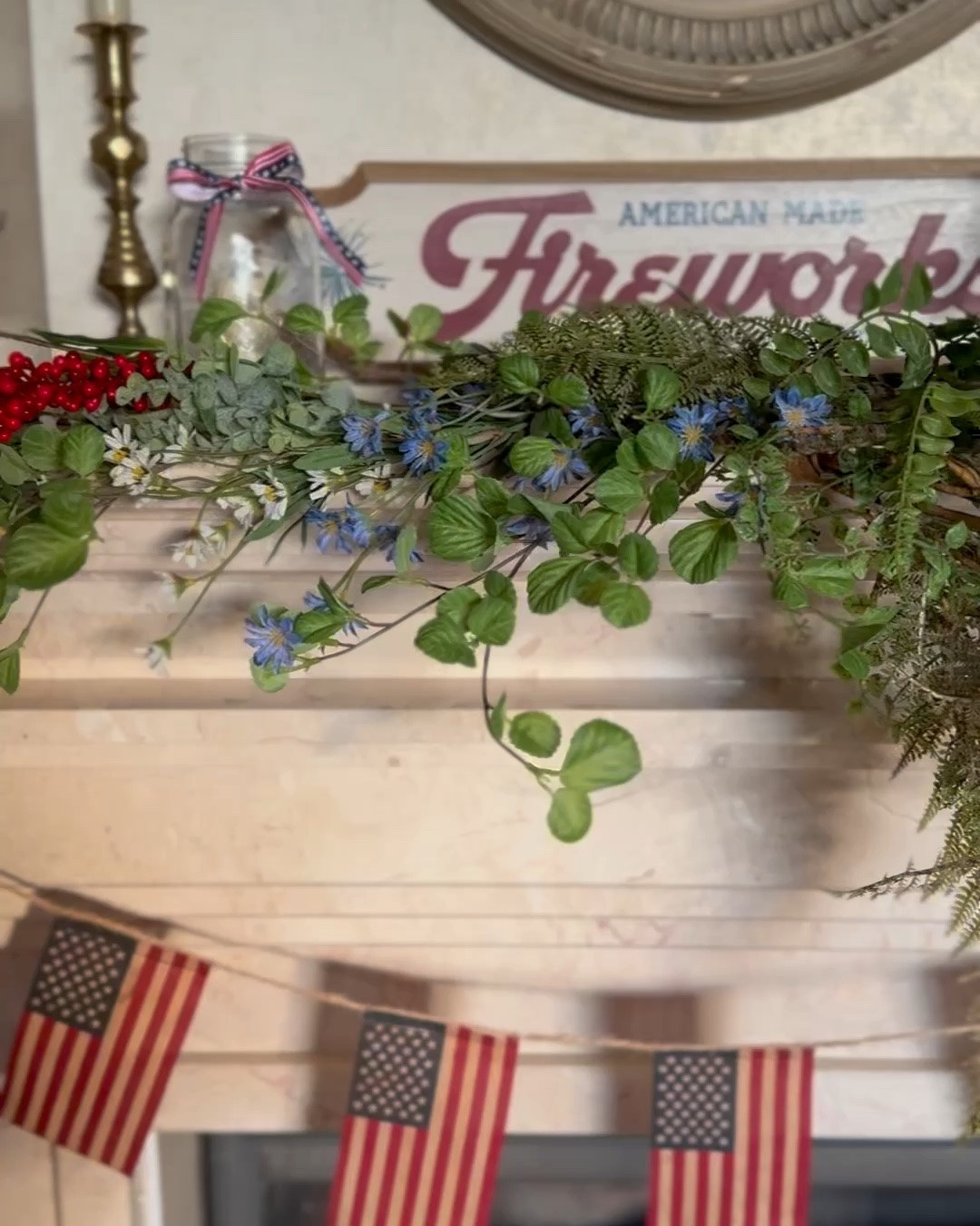Fourth of July, Memorial Day, patriotic home decor, red white and blue decorations

#LTKHome #LTKSeasonal #LTKSaleAlert