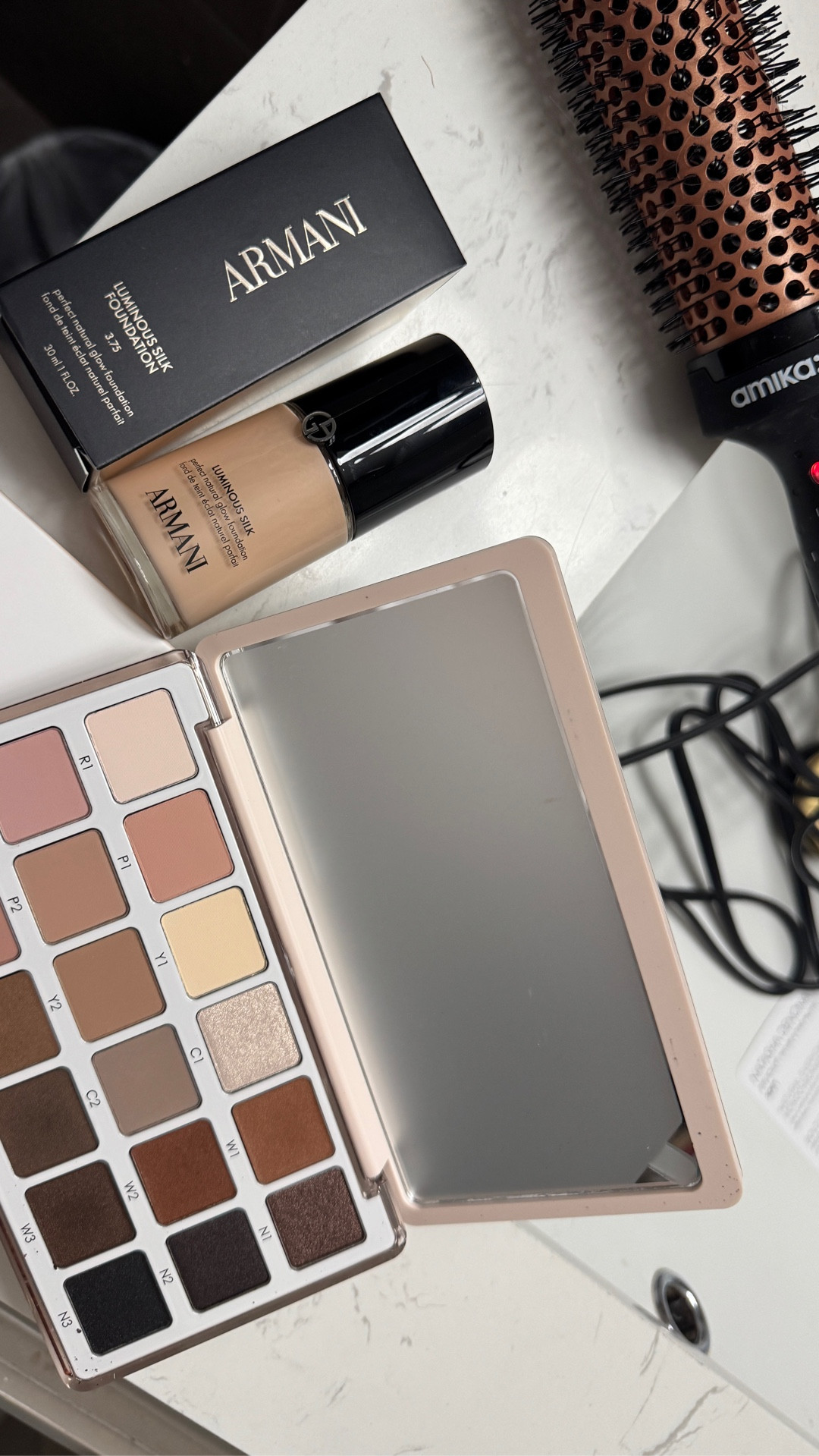 She's back! After being gone for months my favorite foundation ever is back... Armani's luminous silk.  It supposedly has more skin care ingredients.. I'll let you know tomorrow if it's as good as the original!

Makeup, skincare, self care, eye palette, hair, hair tools

#LTKBeauty #LTKgrwm #LTKselfcare